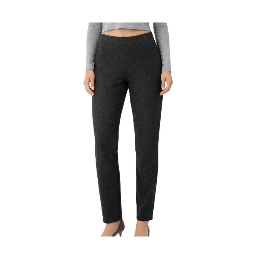 Vince Camuto Pants Womens Size S Dark Gray Casual Stretchy Mid Rise Pull On